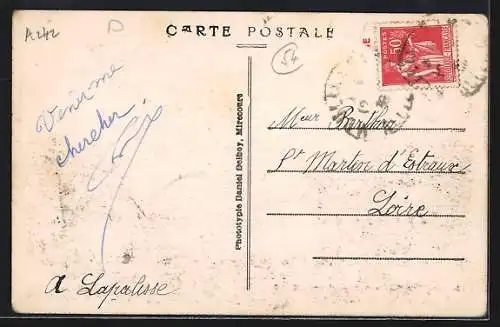 AK Dombasle-sur-Meurthe, Cité Armand Solvay avec maisons et clôtures blanches