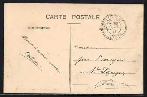 AK Toul, La Rue Michalet avec la Gendarmerie à gauche