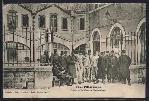 AK Toul, Entrée de la Caserne Forey-Curial