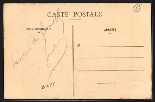 AK Chenicourt, Le milieu du Village pendant la Guerre 1914-1915