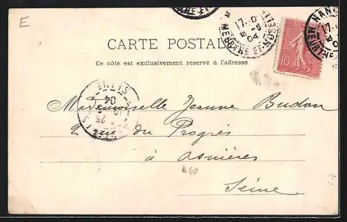 AK Nancy, Trianon, Une entrée