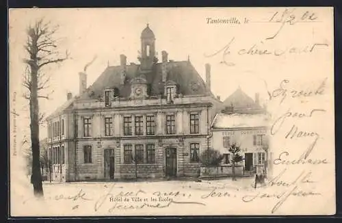 AK Tantonville, Hôtel de Ville et les Écoles