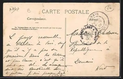 AK Saint-Nicolas-du-Port, La Grand`Rue animée avec vue sur l`église