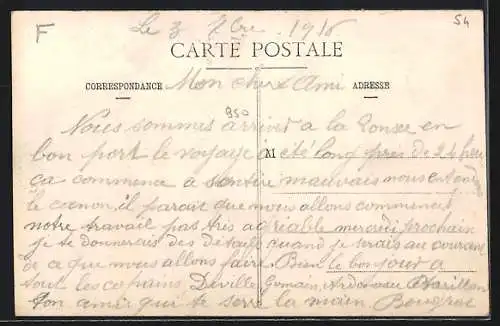 AK Saint-Clément, Rue principale avec piétons et cyclistes