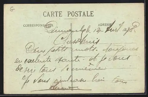 AK St-Clément, Rue Mangenot avec vue sur les maisons et la rue calme