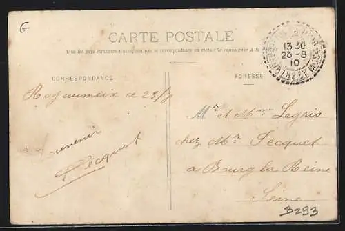 AK Royaumeix, Rue de la République, côté de Minorville