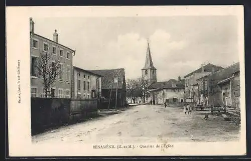 AK Bénaménil, Quartier de l`Église