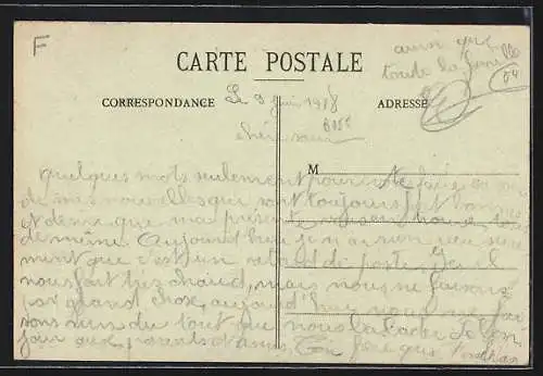 AK Villacourt, Vue intérieure