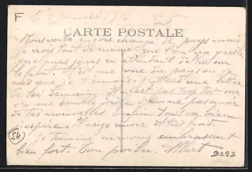 AK Parey-St-Césaire, Rue de l`Église avec habitants devant l`église et le clocher