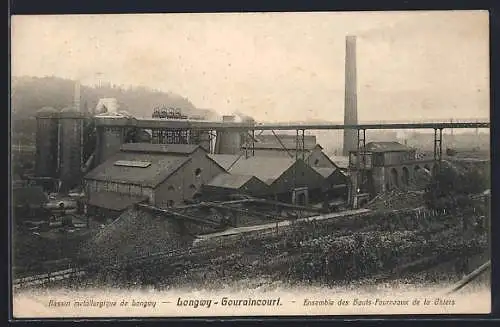 AK Longwy-Gouraincourt, Ensemble des Hauts-Fourneaux de la Chiers