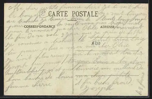 AK Bénaménil, Grande-Rue animée avec charrettes et passants