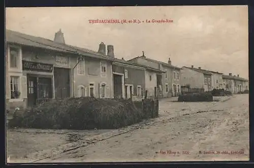 AK Thiébauménil, La Grande-Rue