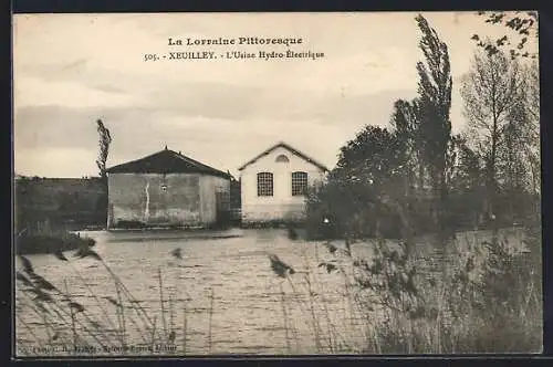 AK Xeuilley, L`Usine Hydro-Électrique et le cours d`eau adjacente