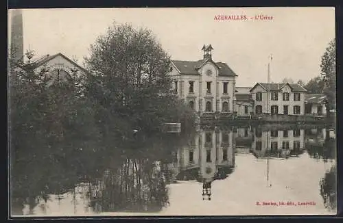 AK Azerailles, L`Usine et son reflet sur l`eau