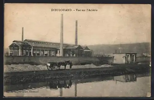 AK Dieulouard, Vue sur l`aciérie