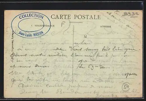 AK Colombey-les-Belles, Rue Carnot, Quartier de la Poste