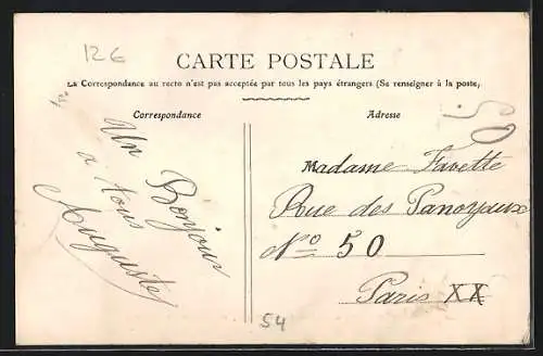 AK Champigneulles, Rue de Nancy au terminus du Tramway