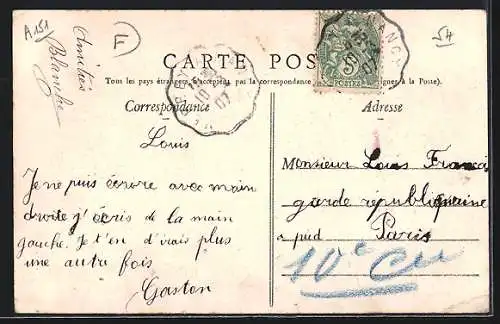 AK Crépey, Rue de l`Église avec clocher et passants