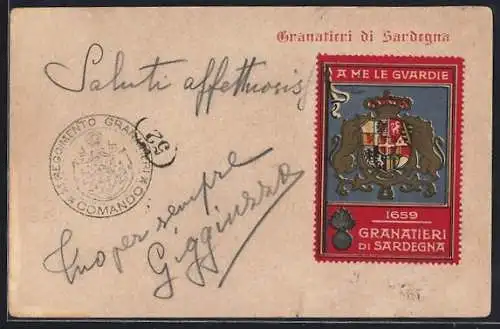 AK Granatieri di Sardegna, italienisches Infanterie-Regiment