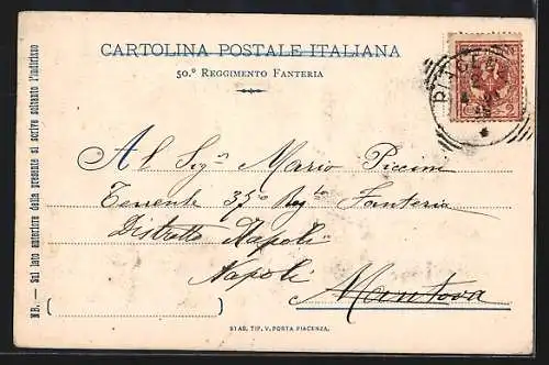 AK 50° di Fanteria, Brigata Parma, italienisches Infanterie-Regiment