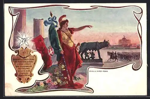 AK 79° Reggimento Fanteria, italienisches Infanterie-Regiment