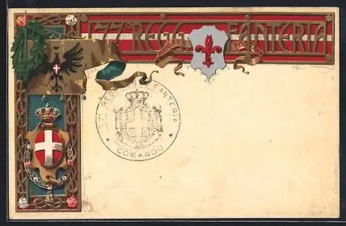 AK 77° Reggimento Fanteria, italienisches Infanterie-Regiment, Wappen