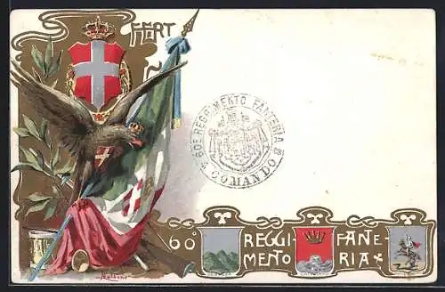 AK 60° Reggimento Fanteria, italienisches Infanterie-Regiment