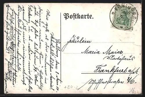 AK Böhmenkirch, die grosse Brandkatastrophe am 14. April 1910