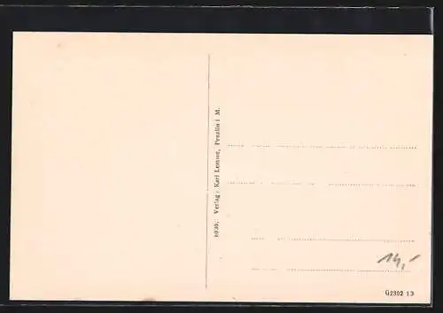 AK Penzlin i. M., Rathaus und Kirche