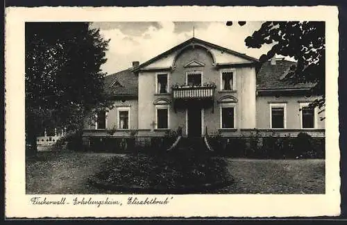 AK Fischerwall, Erholungsheim Elisabethruh