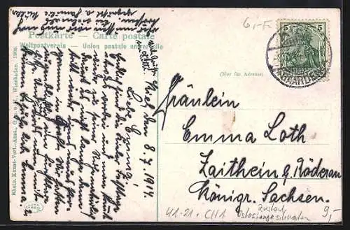 AK Linienschiff der Weissenburg-Klasse SMS Wörth, Ostasiengeschwader