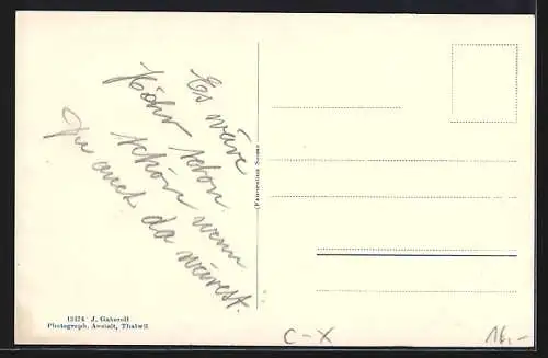 AK Bassersdorf, Restaurant Freihof mit Strassenpartie