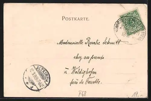 AK Eschenzweiler, Primärschule, Lindenplatz mit Hauptstrasse und Totalansicht