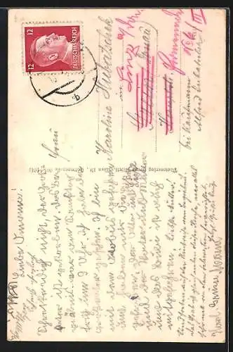 AK Engelhartszell a. d. Donau, Stift Engelszell, Stiftskirche, Frontalansicht