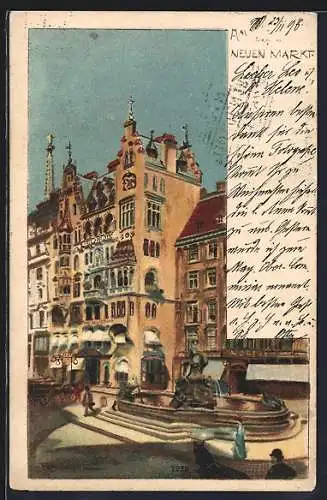 Lithographie Wien, Am Neuen Markt