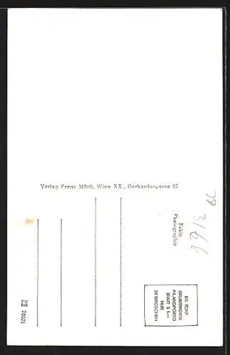AK Forchtenstein /Bgld., Die Rosalienkapelle zwischen Bäumen