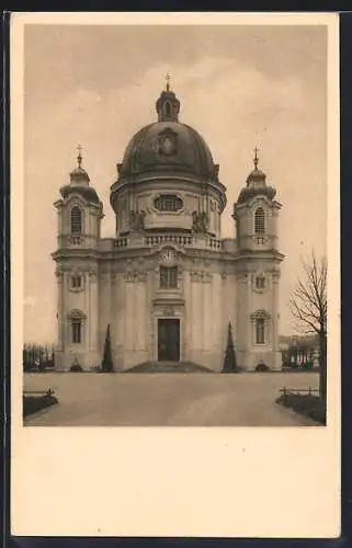 AK Berndorf, Blick auf die Margaretenkirche