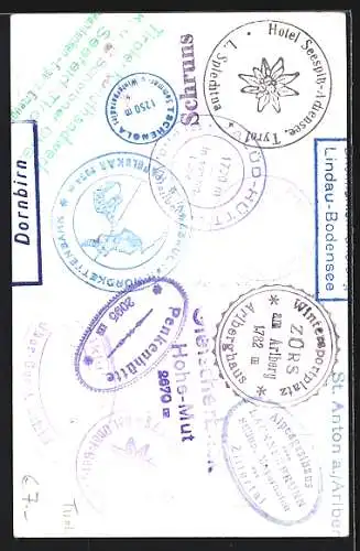 AK Achenkirch, Gaisalm am Achensee, Blick auf den Gasthof