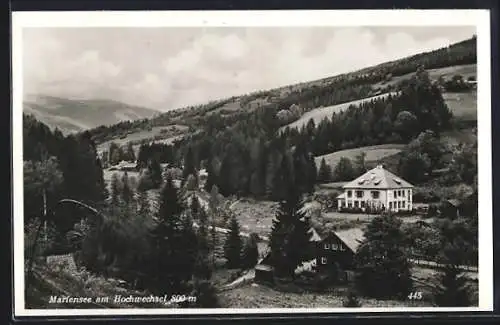 AK Mariensee a. Hochwechsel, Ortsansicht