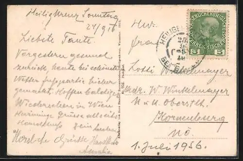 AK Heiligenkreuz im Wienerwald, Cistercienster Abtei, Kapitelsaal