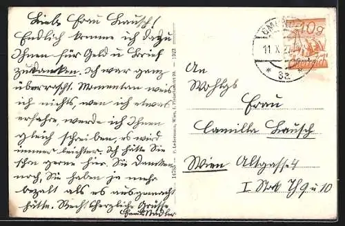 AK Ybbsitz /N.-Ö., Gesamtansicht mit Prochenberg aus der Vogelschau