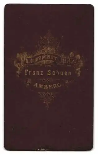 Fotografie Franz Schuen, Amberg, junge Frau als Weinkönigin im Kostüm