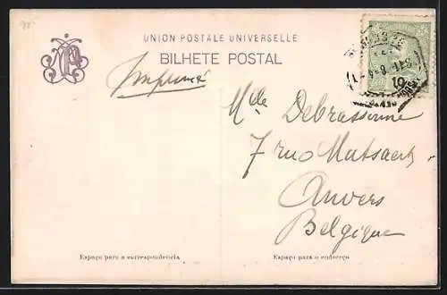 Stereo-AK Belem, Mosteiro dos Jeronymos, Tumulo A. Herculano
