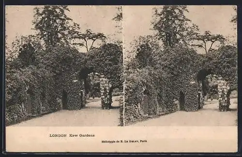 Stereo-AK London, Kew Gardens