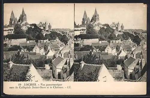 Stereo-AK Loches, Vue panoramique