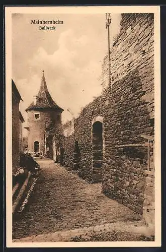 AK Mainbernheim, Partie am Bollwerk
