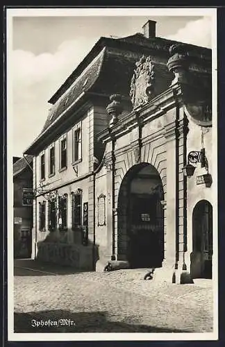 AK Iphofen i. Mfr., Gasthof zum Zehntkeller