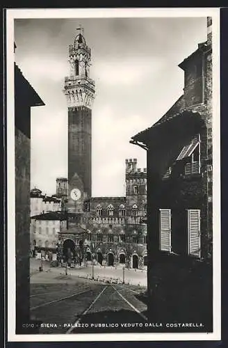 AK Siena, Palazzo Pubblico veduto dalla Costarella