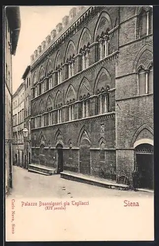 AK Siena, Palazzo Buonsignori gia Tegliacci