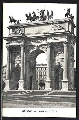 AK Milano, Arco della Pace